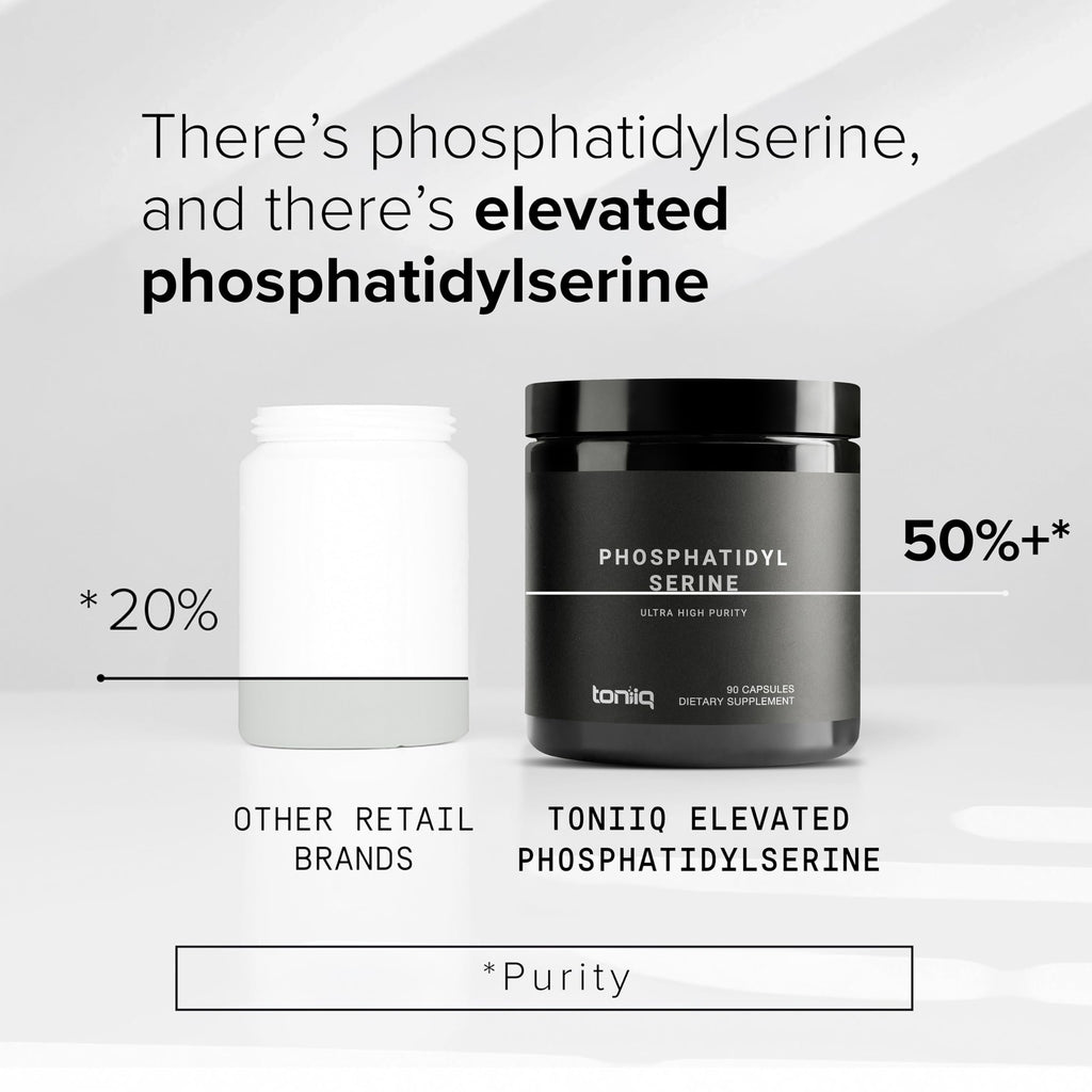 Toniiq Phosphatidylserine Supplement - Purity Tested

