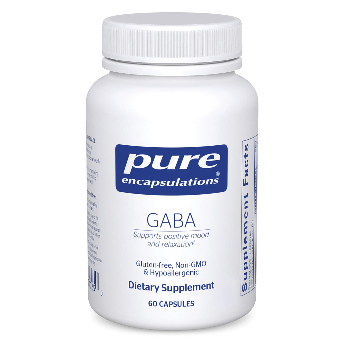 Pure Encapsulations GABA for Relaxation and Stress Support