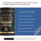 OASISFORCE Calcium Gummies for Bone Support

