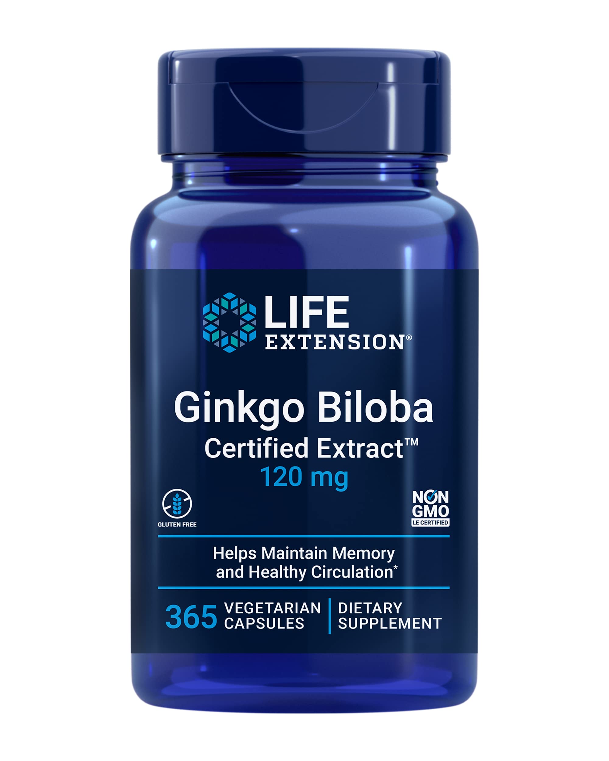 Life Extension Ginkgo Biloba Extract | Memory Support

