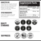 MenaQ7 Organic D3 K2 Vitamin Sublingual Drops 10000 IU

