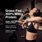 MuscleTech Grass-Fed Whey Protein Powder – Non-GMO

