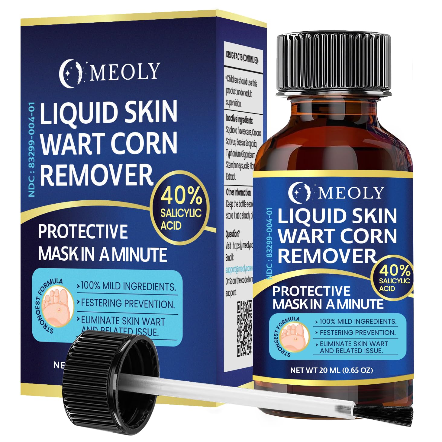 MEOLY Wart Remover - Fast-Acting Maximum Strength

