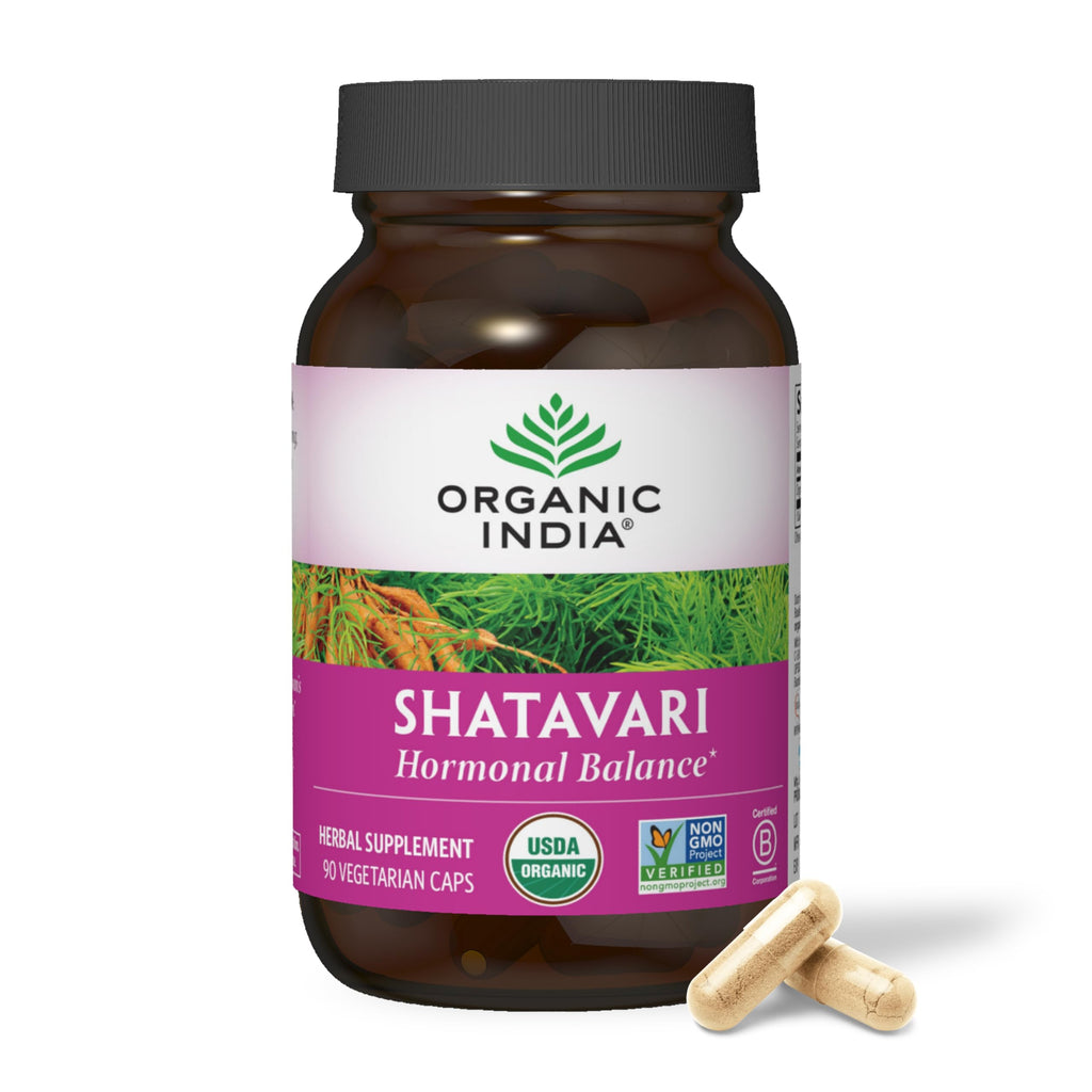 Organic India Shatavari Herbal Supplement - Hormone Support

