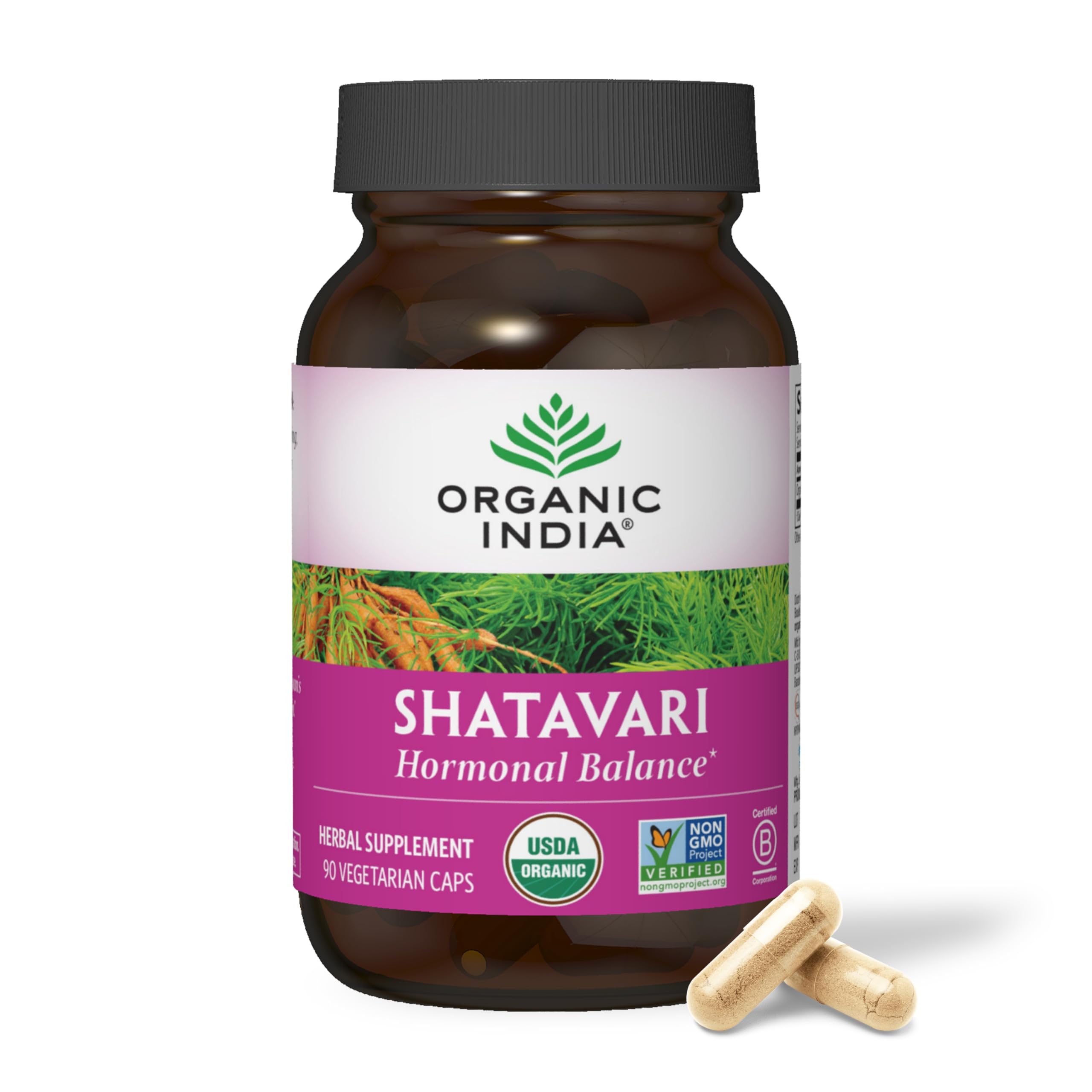 Organic India Shatavari Herbal Supplement - Hormone Support

