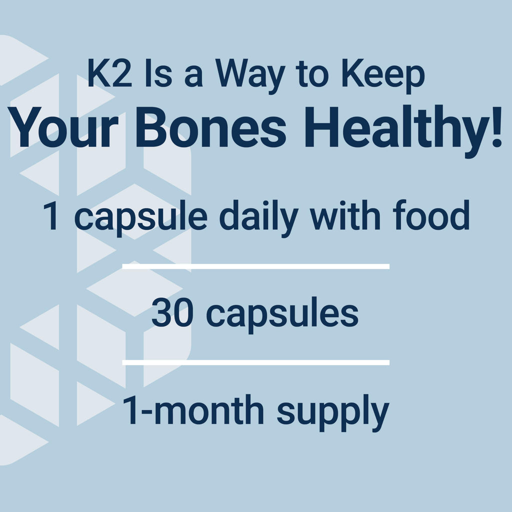 Life Extension Vitamin K2 Mega Bone Health Supplement

