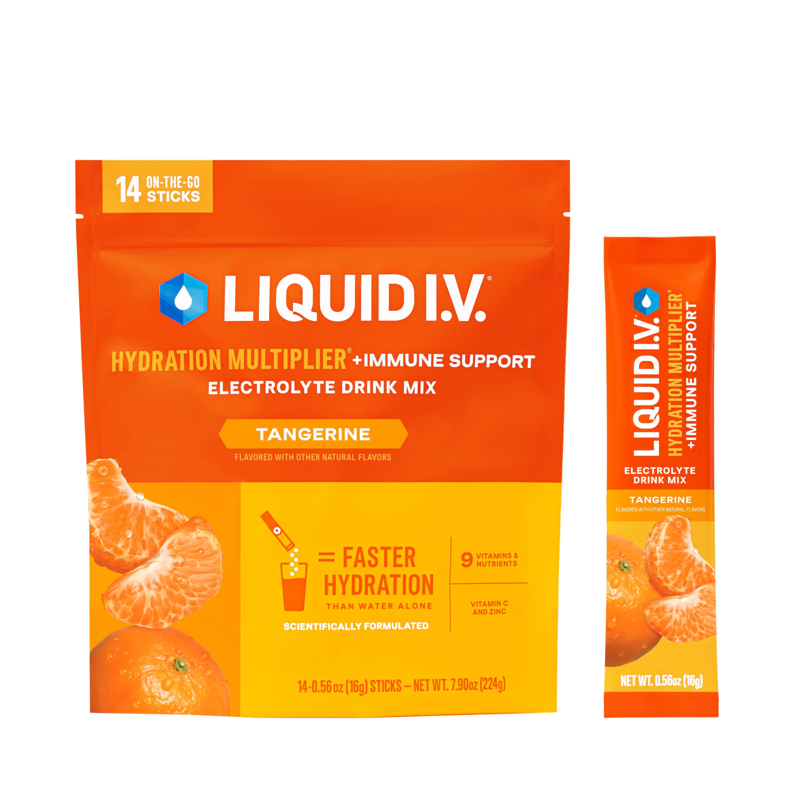 Liquid I.V. Hydration + Immune Support Electrolyte Drink