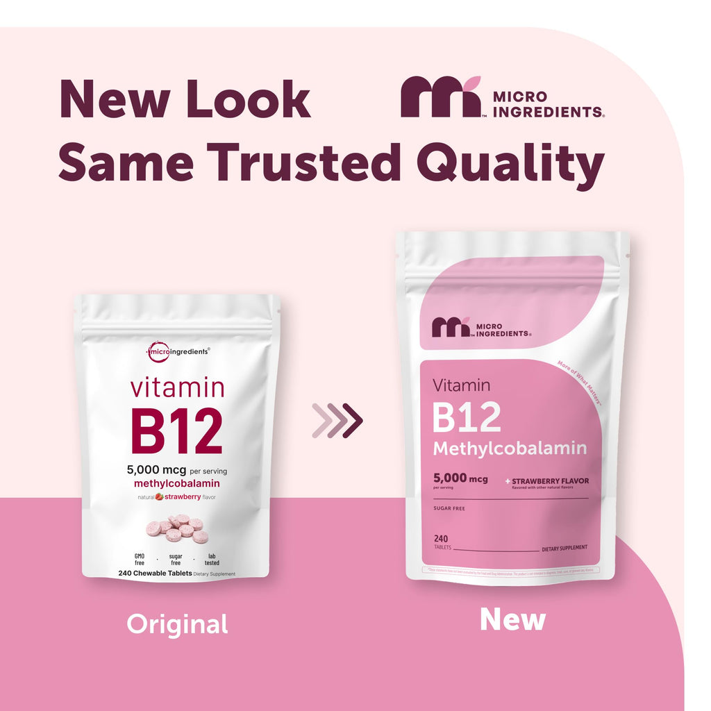 Vitamin B12 Methylcobalamin Chewables | Micro Ingredients

