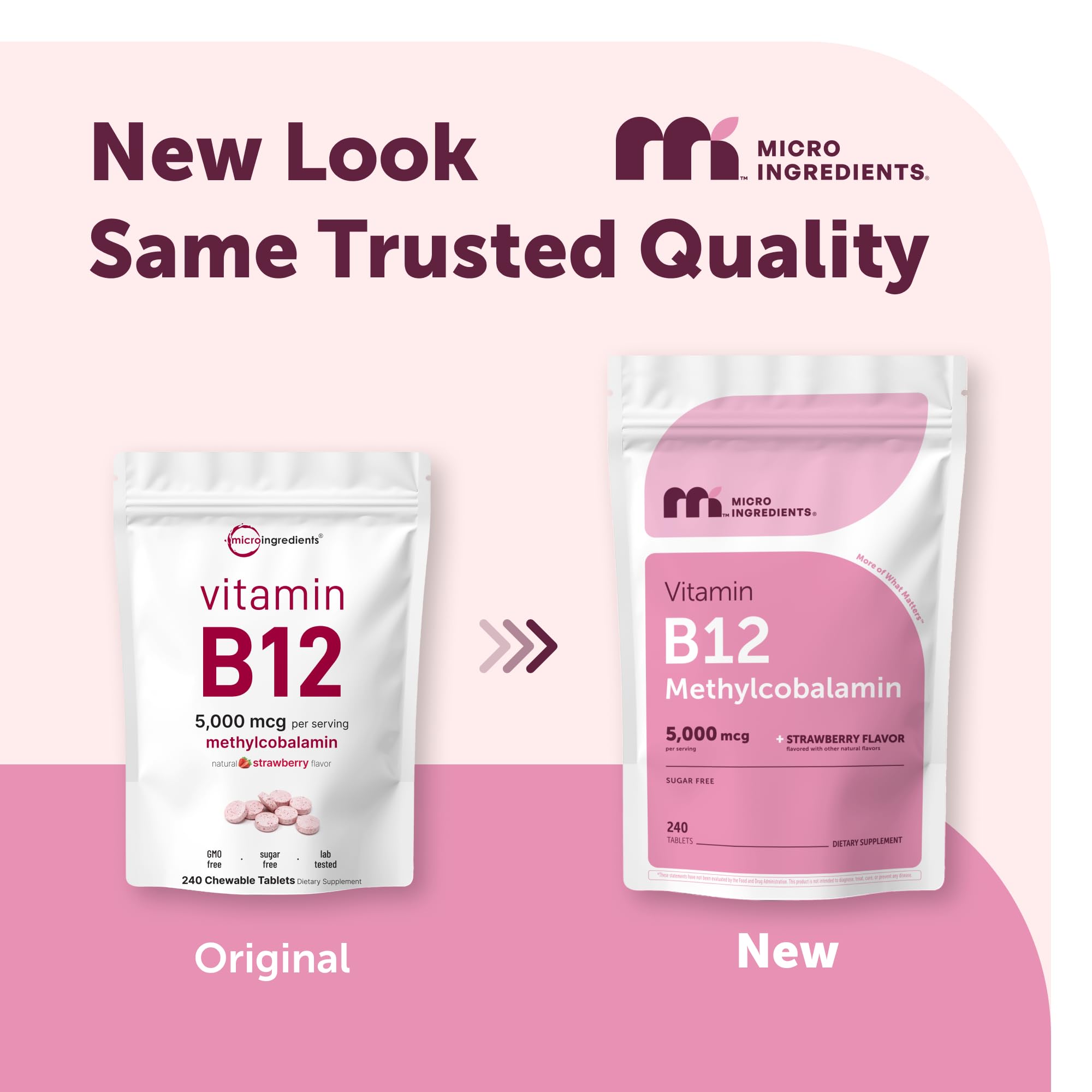 Vitamin B12 Methylcobalamin Chewables | Micro Ingredients

