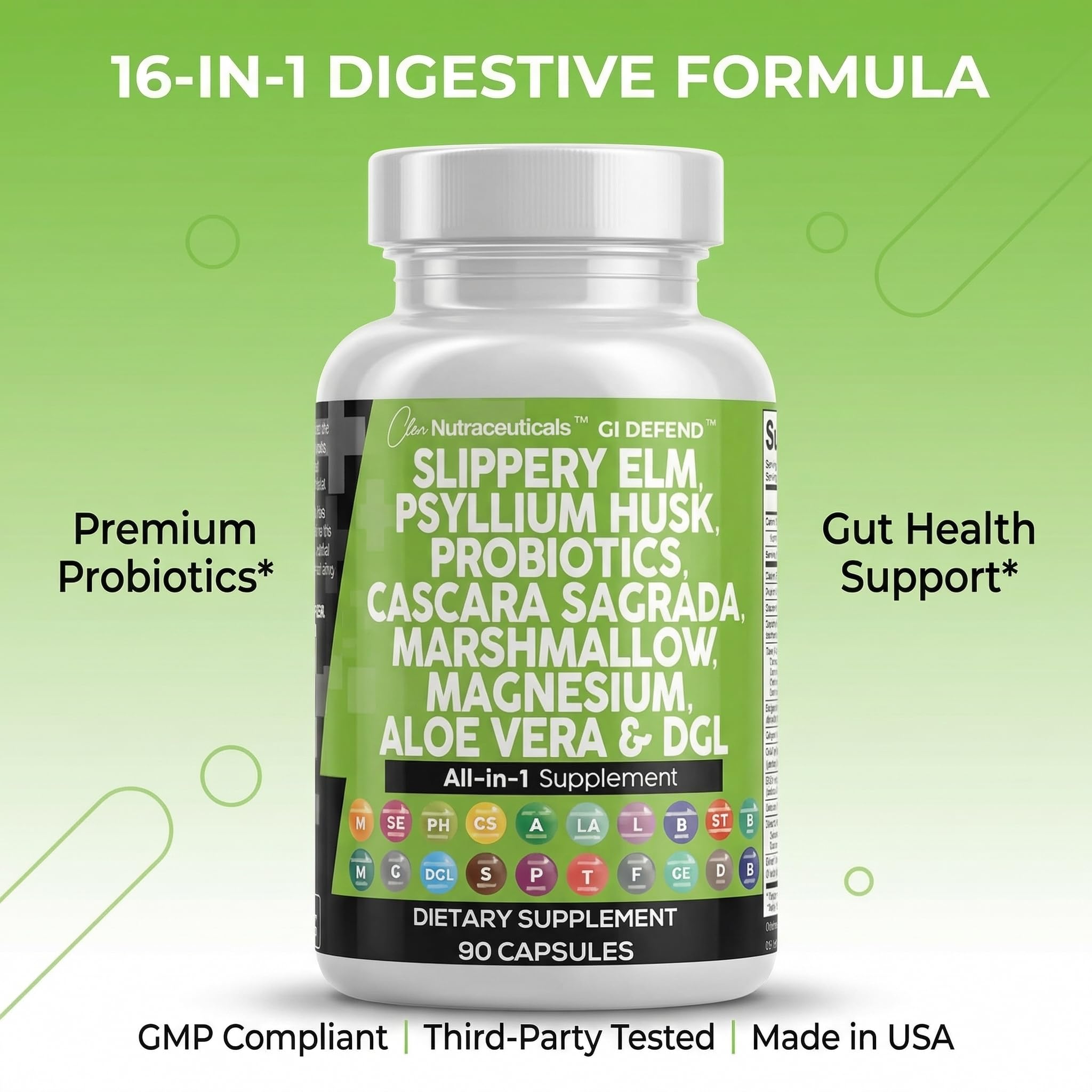 Probiotic Digestive Supplement by Clean Nutraceuticals

