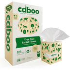 Caboo Tree Free Facial Tissue Box – Soft & Safe

