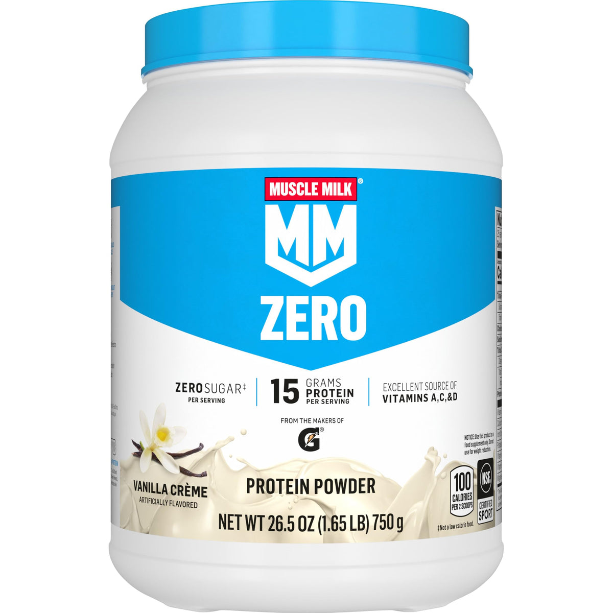 Muscle Milk ZERO Protein Powder – High-Quality Shake Mix