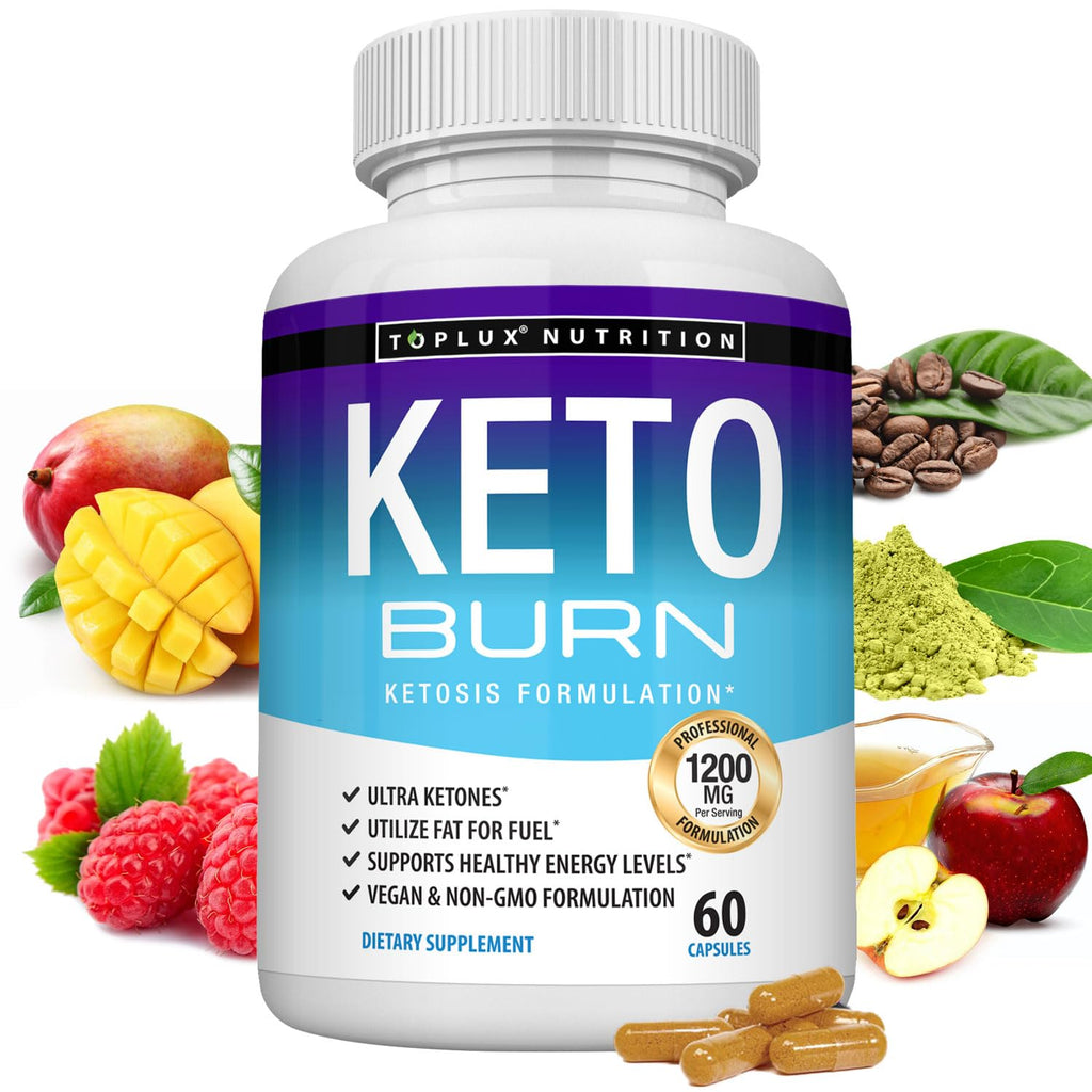 Toplux Keto Burn Pills Ketosis Support Fat Burner

