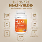 Dr. Berg Vitamin D3 K2 Maximum Strength 7-in-1

