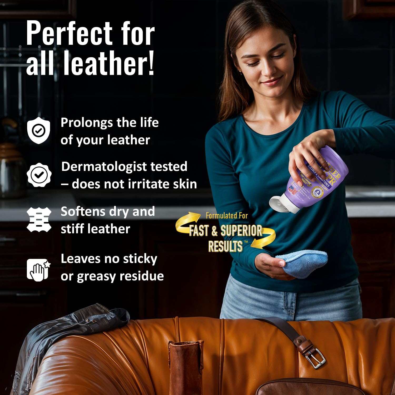 Leather CPR Cleaner & Conditioner by CPR Cleaning

