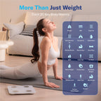 Alcedo Smart Body Fat Scale | Health Metrics Tracker

