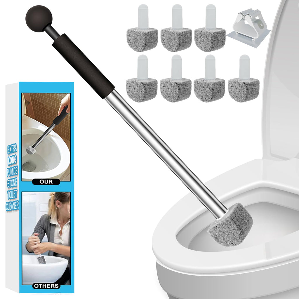 YINGMORE Pumice Stone Toilet Bowl Cleaner with Long Handle

