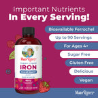 MaryRuth’s Liquid Iron Supplement Ferrous Bisglycinate

