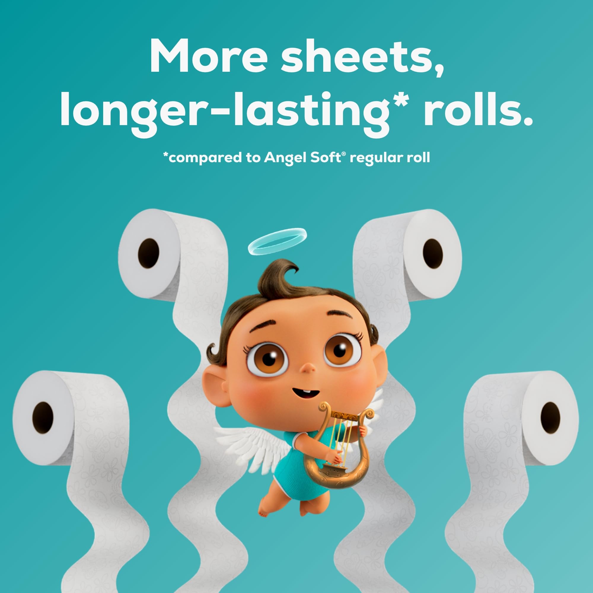 Angel Soft Toilet Paper Ultra Soft and Strong

