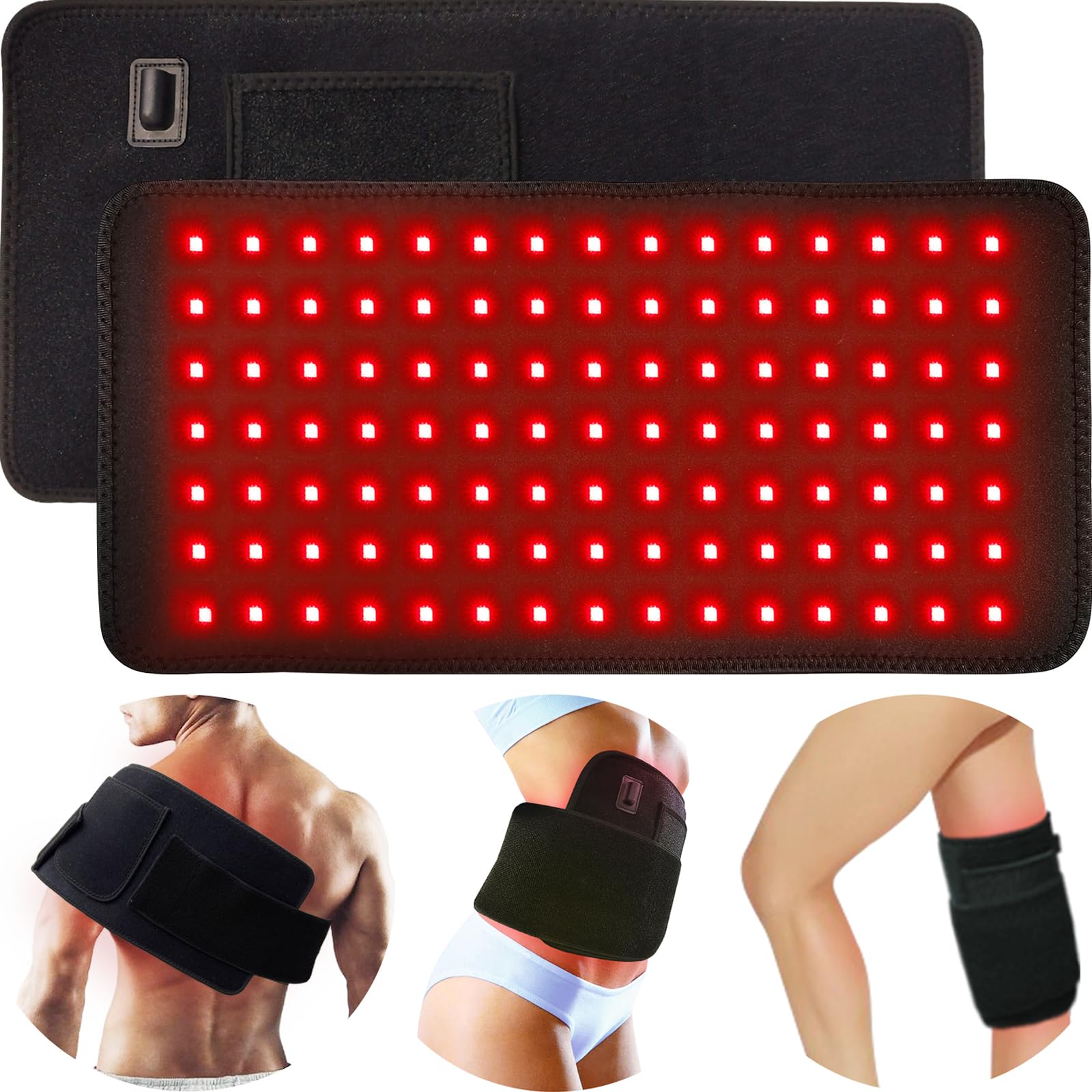 Bonodave Red Light Therapy Pad | Wrap Belt for Body

