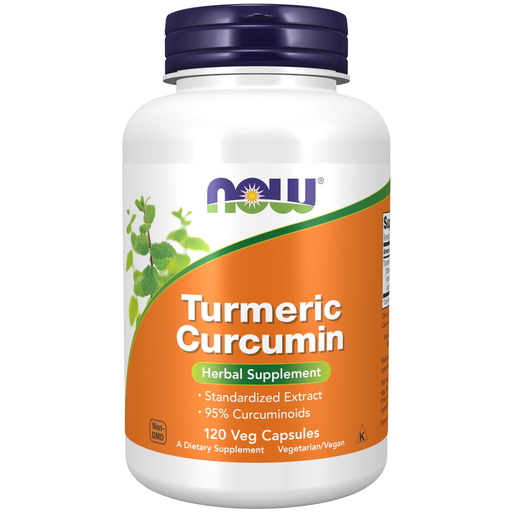 NOW Foods Turmeric Curcumin Supplement

