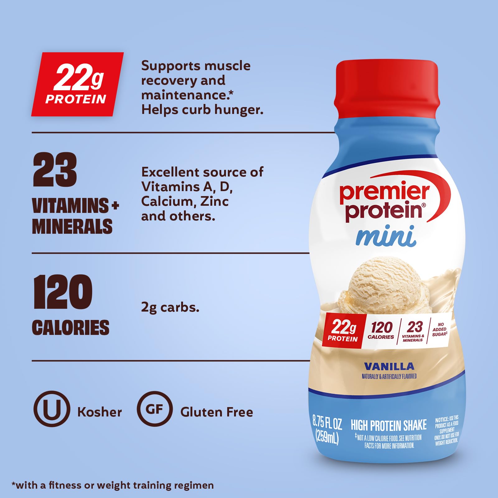 Premier Protein Shake - 22g Protein per Serving


