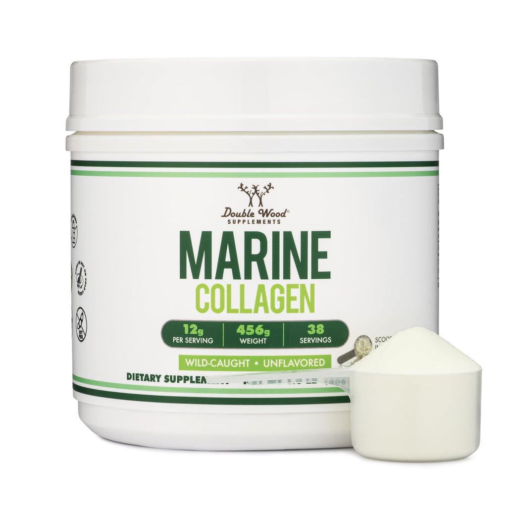 Double Wood Peptides Supplement for Hair, Skin & Joint Support