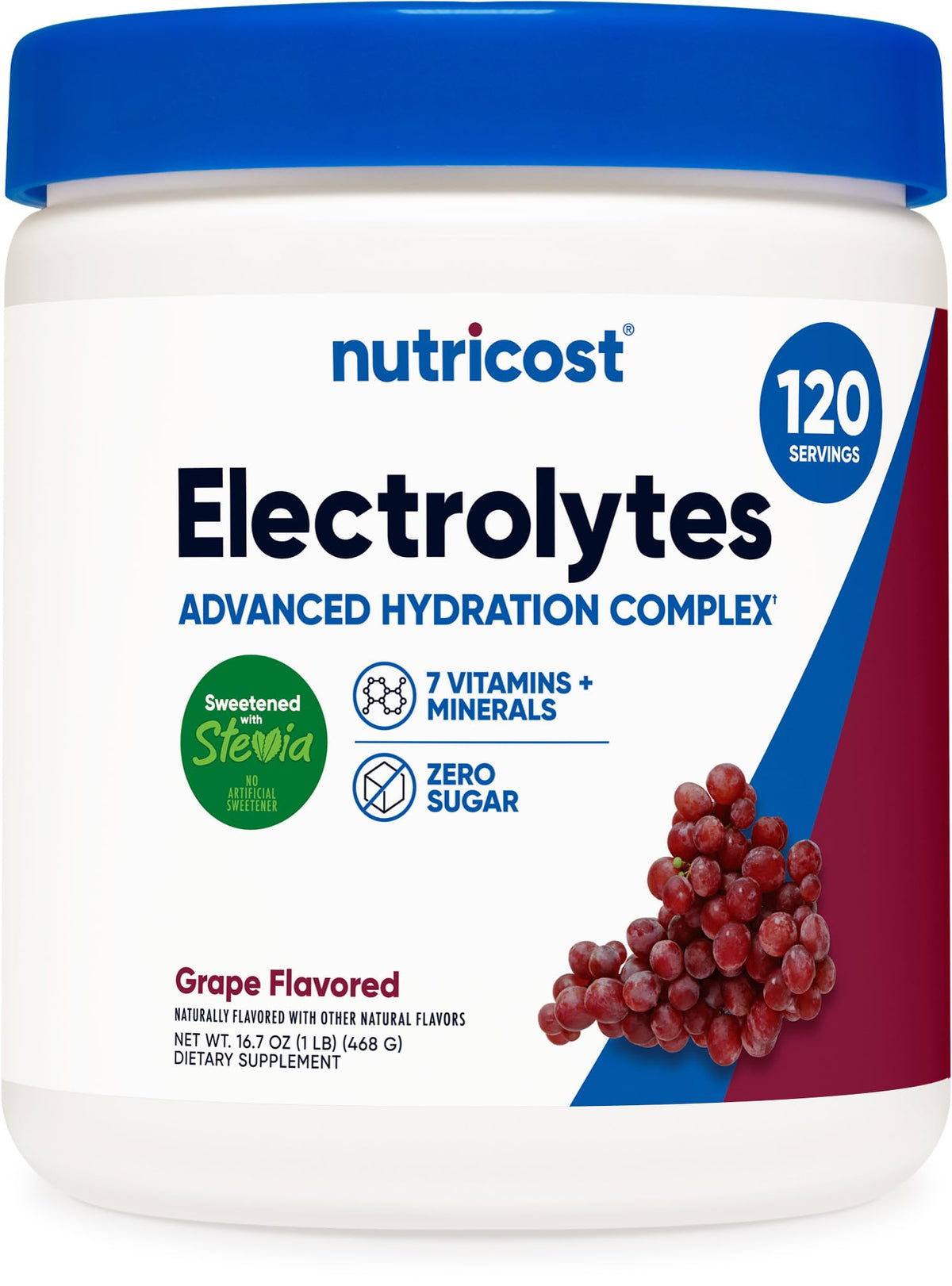 Nutricost Electrolyte Complex Powder - Hydration Drink Mix with Vitamins and Minerals