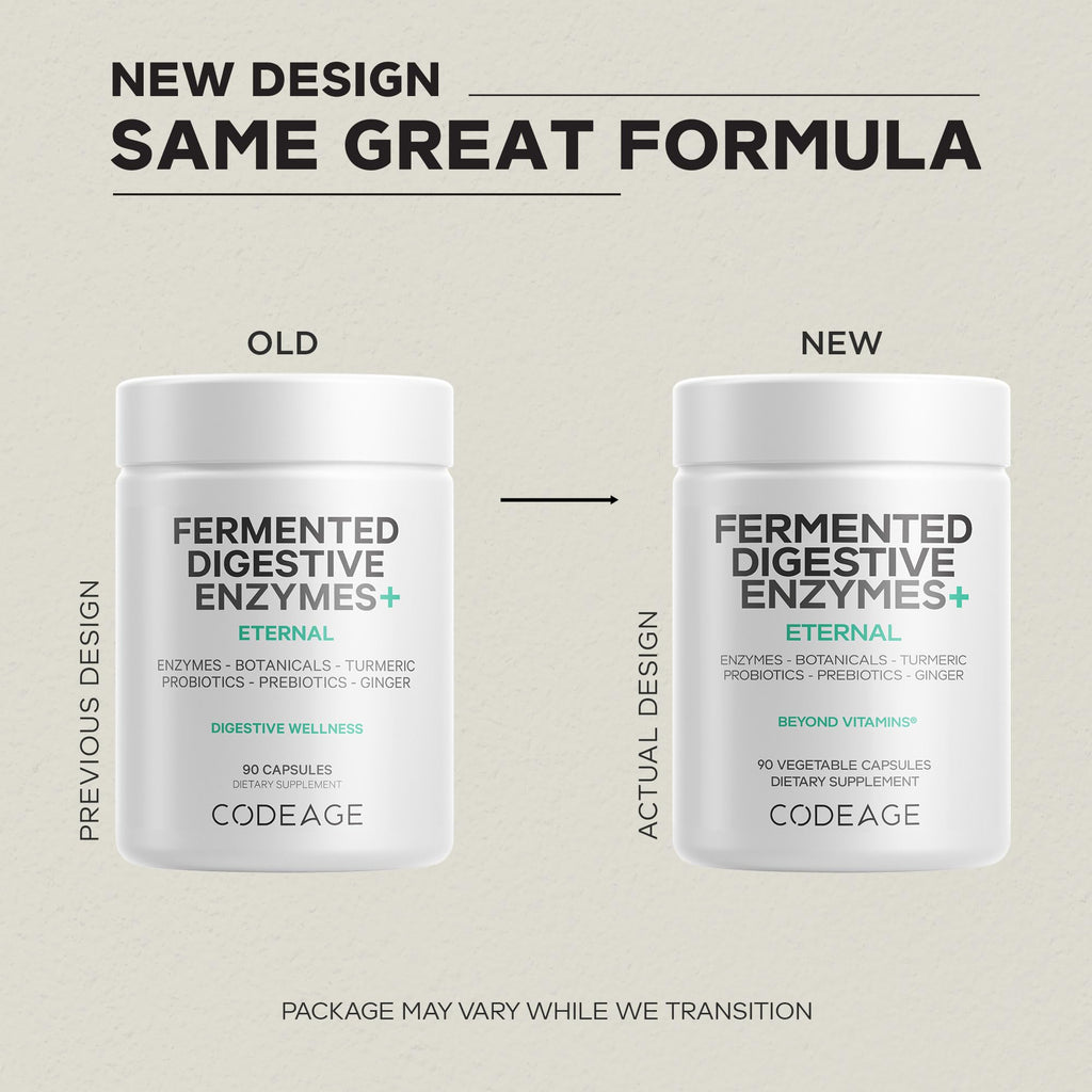 Codeage Fermented Digestive Enzymes with Probiotics

