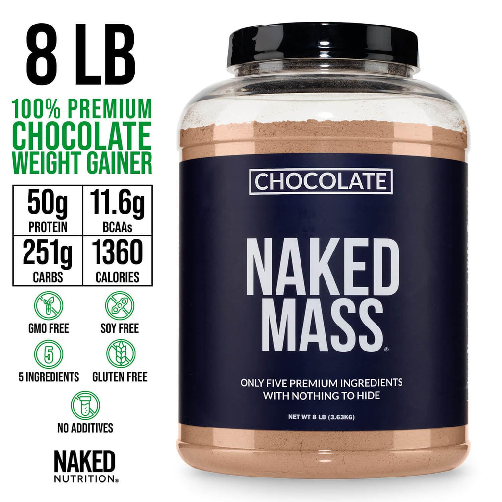 Naked Mass Gainer - All Natural Weight Gainer Protein Powder

