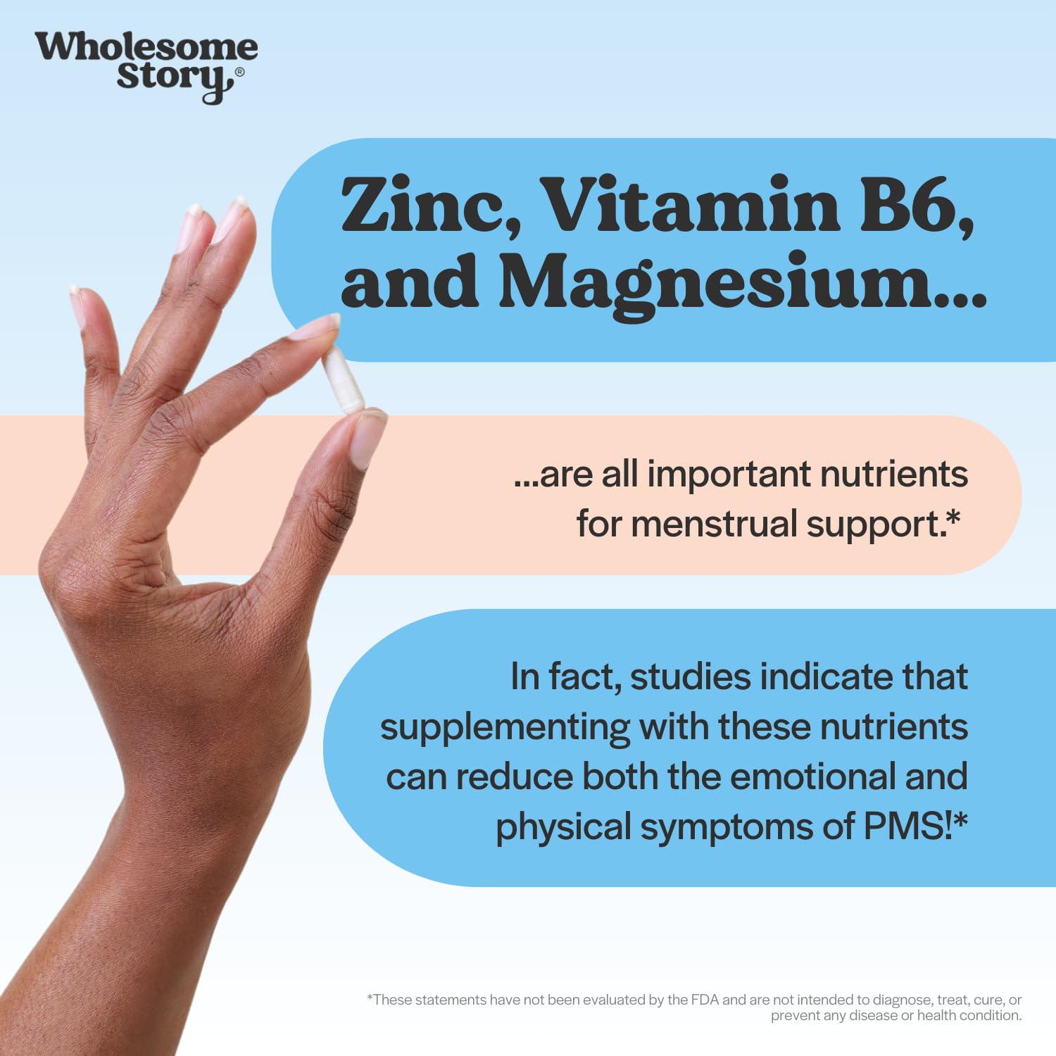 Wholesome Promise Zinc Picolinate & Magnesium Glycinate with B6 – Immune Support

