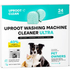 Uproot Clean Washing Machine Cleaner Tablets for Odor and Residue Removal