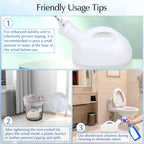 OOCOME Urinal Bottle for Men | Spill-Proof 2000 ml

