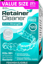 Weiss Naturals Retainer Cleaner Tablets for Invisalign

