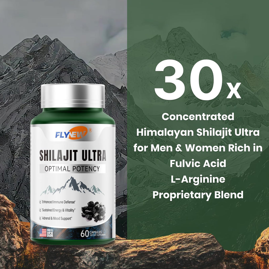 Shilajit Fulvic Acid Supplement by Flynew

