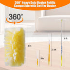 Swiffer-Compatible Duster Refills for Dust Capture

