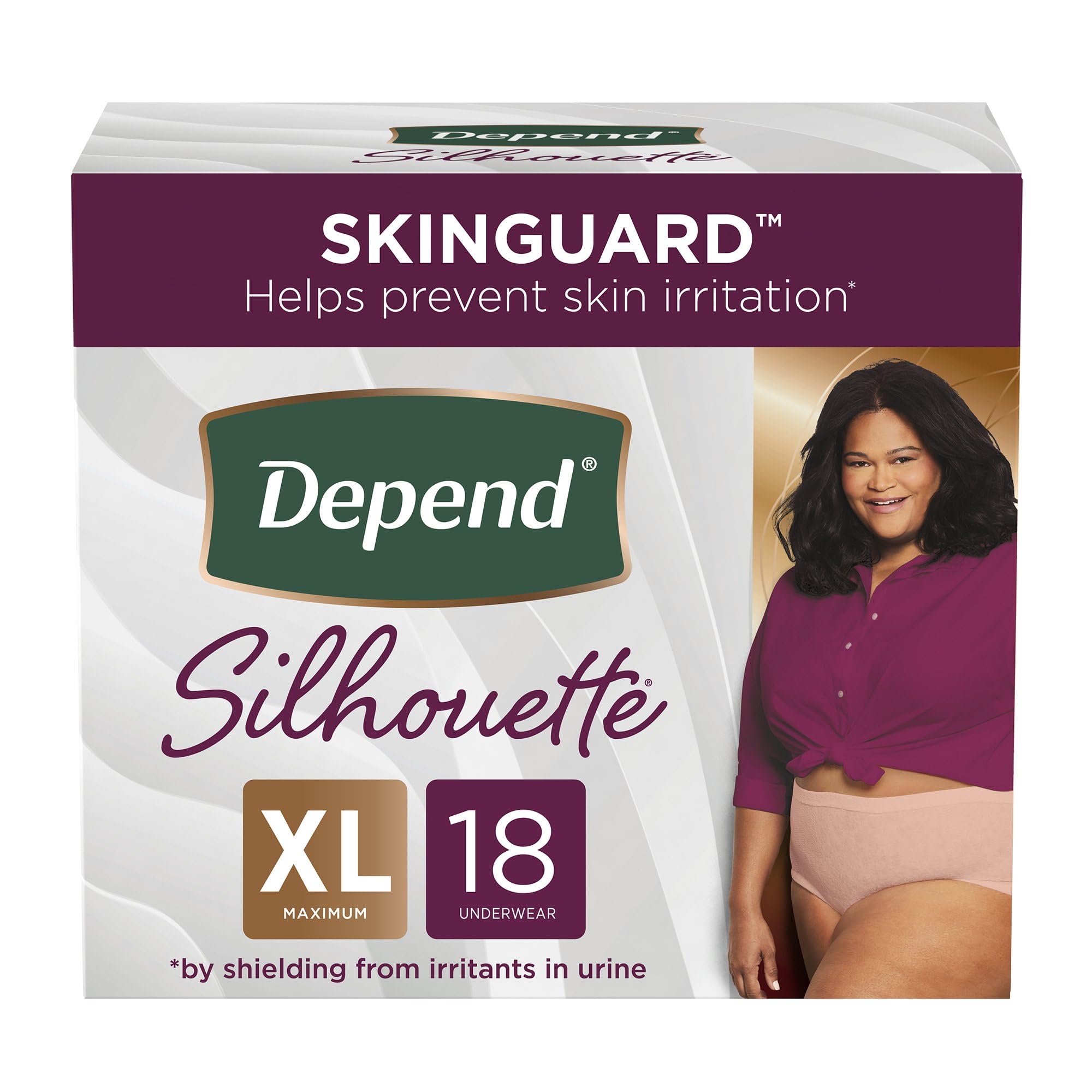 Depend Silhouette Incontinence Underwear Maximum Absorbency