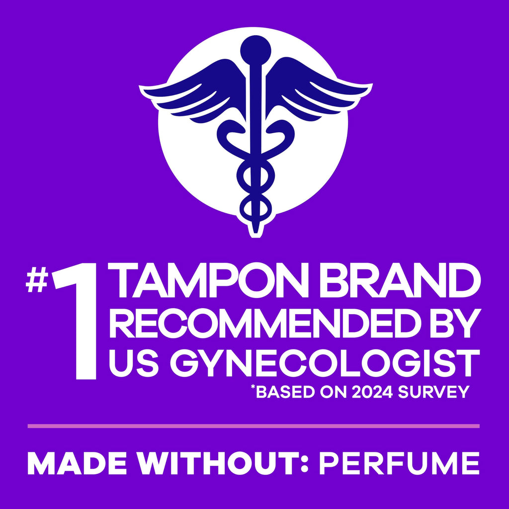 Tampax Radiant Tampons Unscented | LeakGuard Braid


