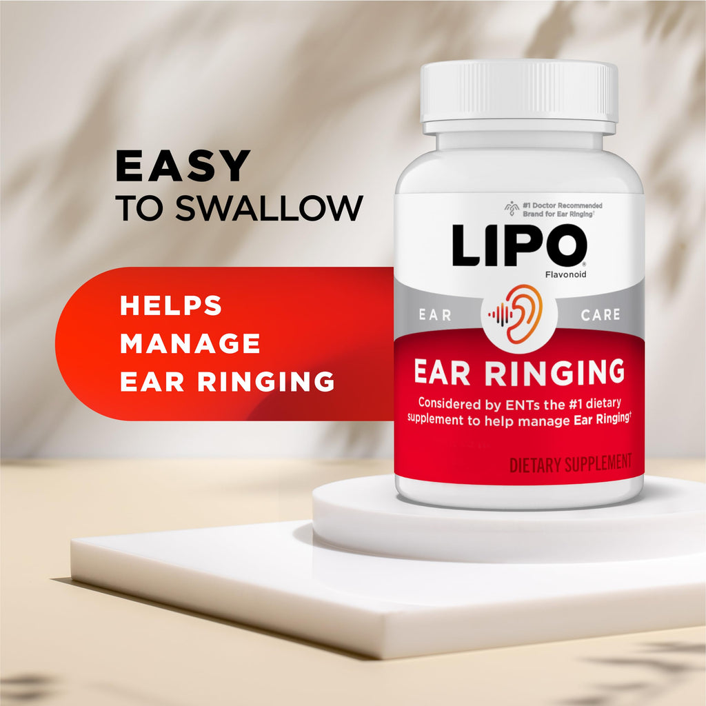 LIPO Ear Ringing Support with Lemon Bioflavonoid Complex

