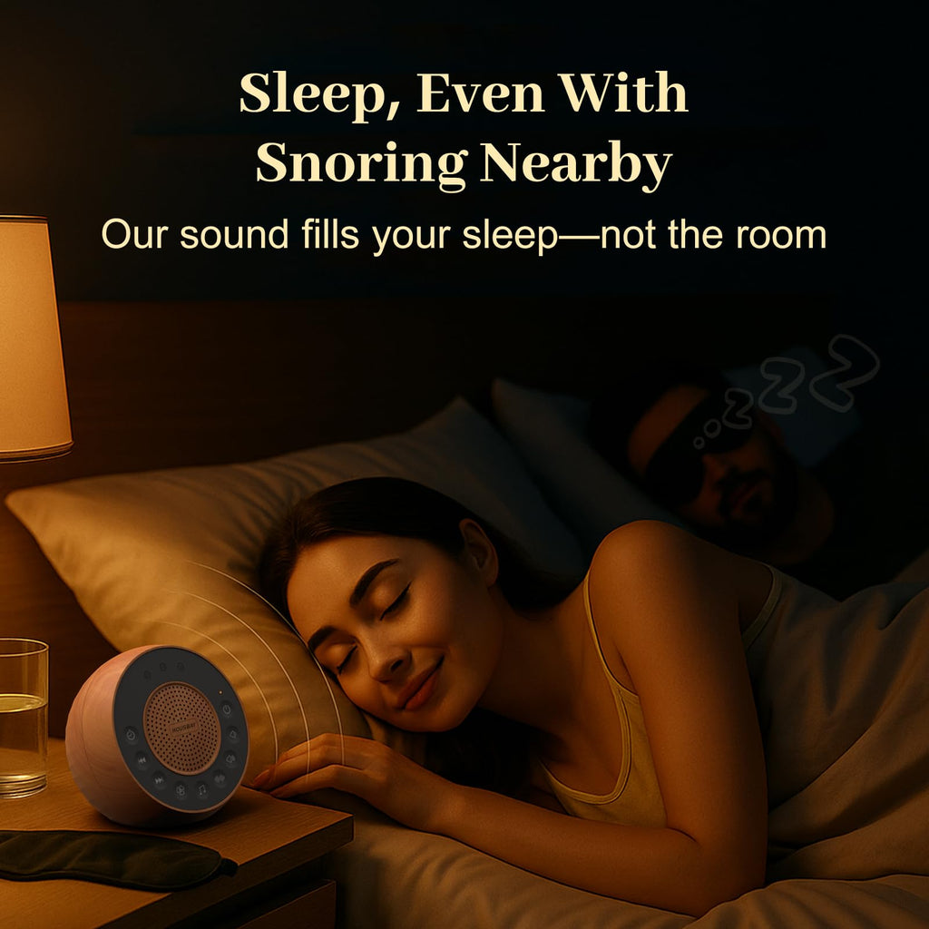 Housbay Sleep Sound Machine - 31 Sounds & Auto-Off Timer

