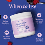 Magnesium Glycinate with L-Theanine for Sleep Support

