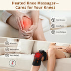 Nekteck Knee Massager with Heat - Cordless Vibration

