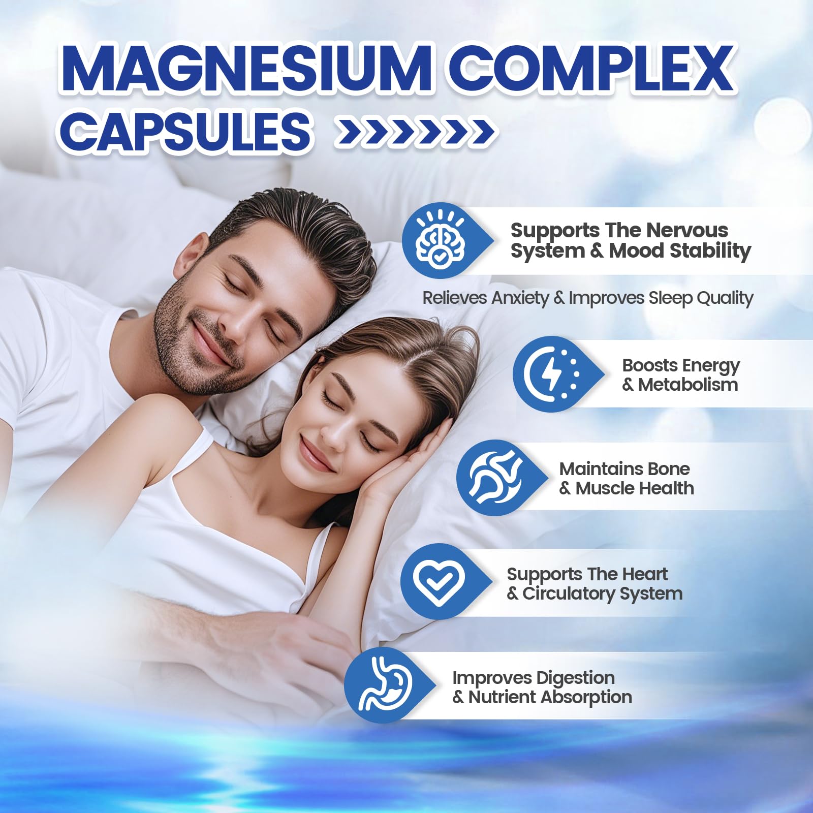 Magnesium Complex 1000mg - 8 Forms | Vegan

