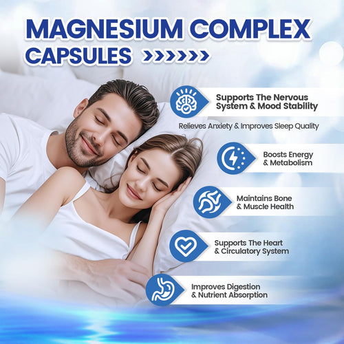 Magnesium Complex 1000mg - 8 Forms | Vegan

