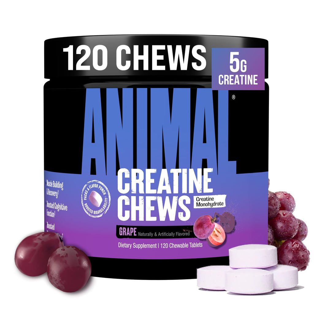 Animal Creatine Chews Tablets Monohydrate with AstraGin