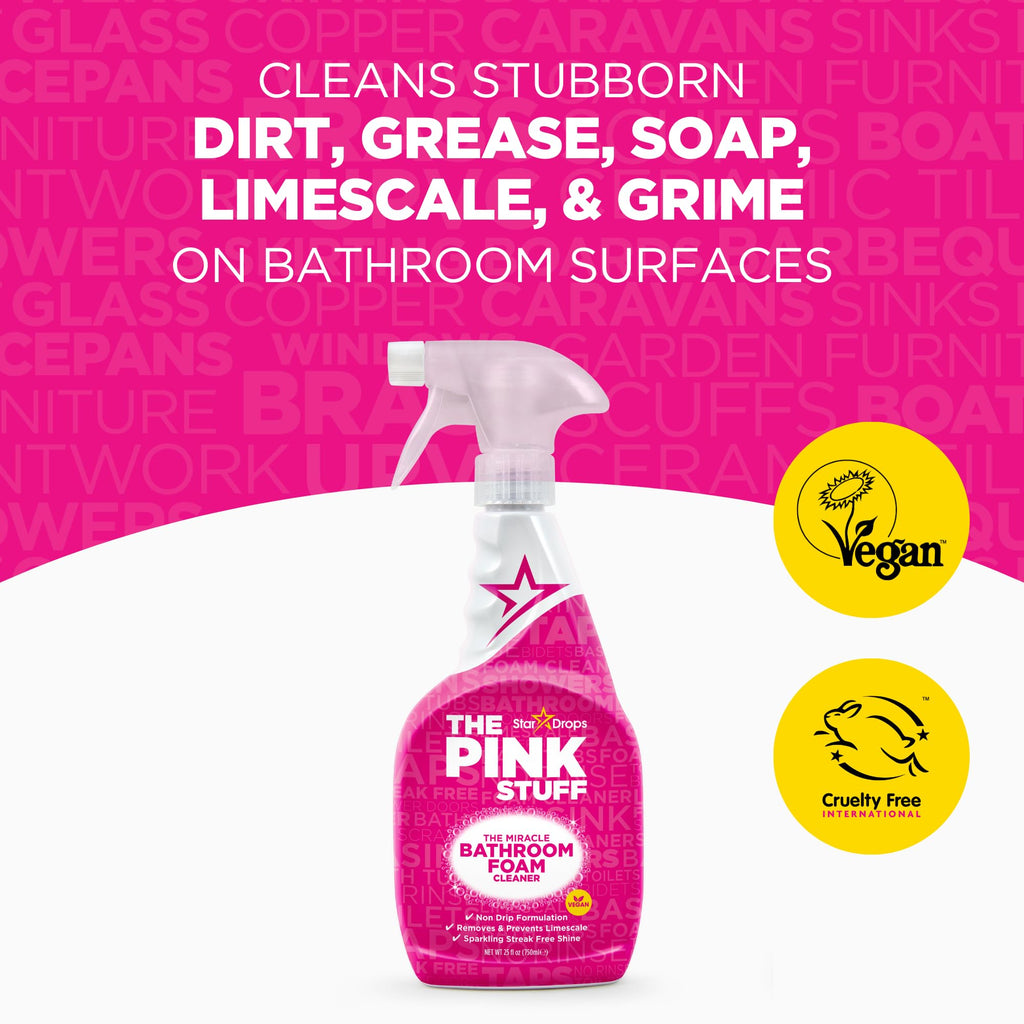 Stardrops The Pink Stuff Ultimate Cleaning Pack | All-in-One Cleaning Set

