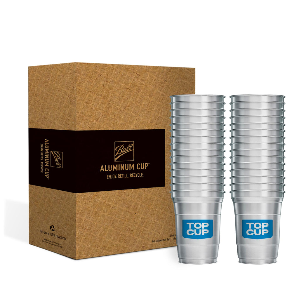 Top Cup Aluminum Party Cups | Reusable & Recyclable

