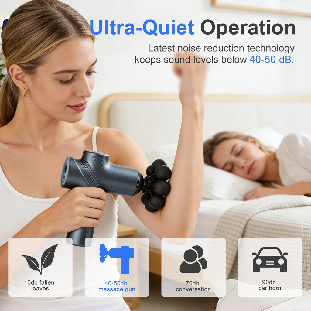 LEERCON Massage Gun Deep Tissue Back Massager

