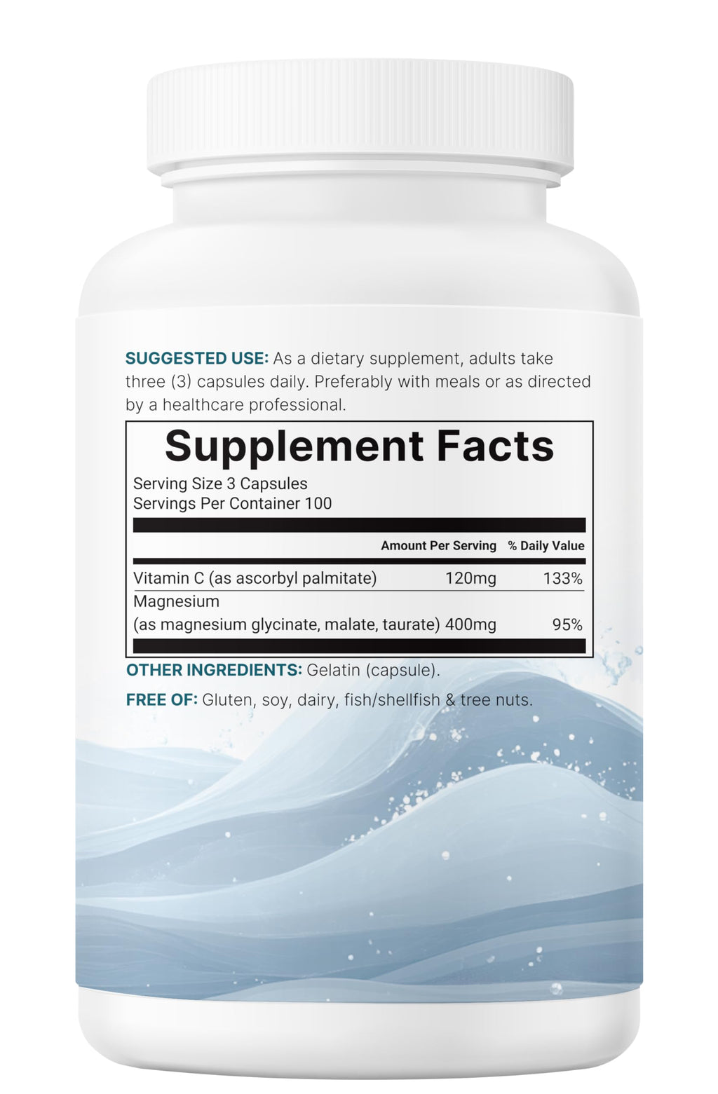 Micro Ingredients Chelated Magnesium Complex with Vitamin C


