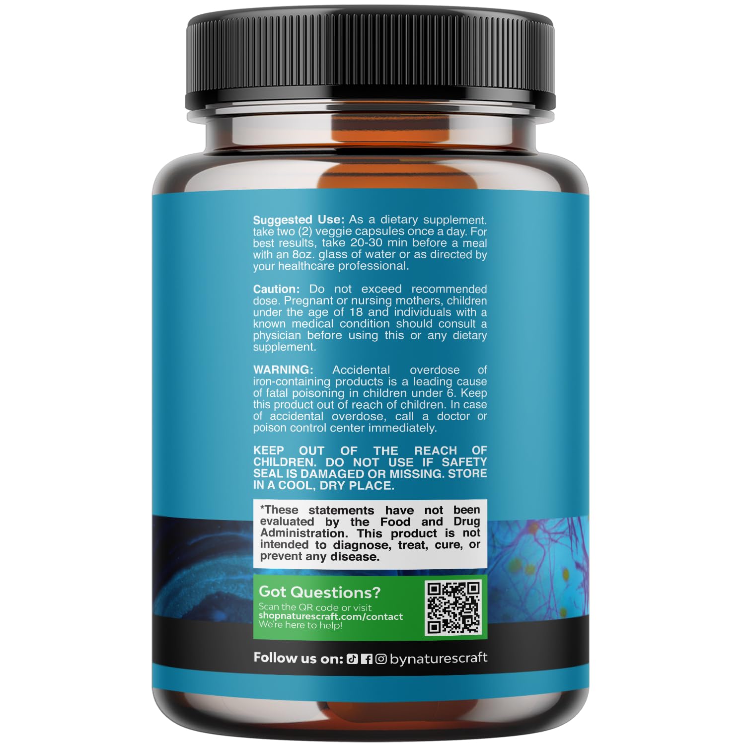 Nootropic Brain Supplement for Memory and Focus

